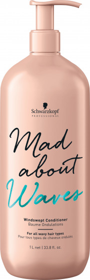 Schwarzkopf Professional Mad About Waves Windswept Conditioner - Кондиционер для всех типов волнистых волос
