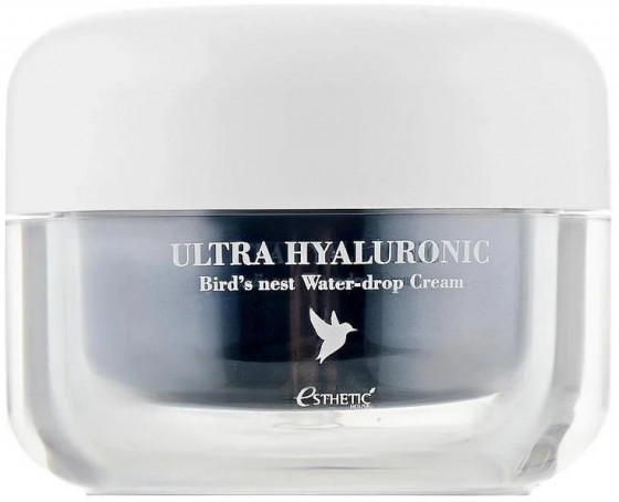 Esthetic House Ultra Hyaluronic Bird's Nest Water-drop Cream - Крем для лица с экстрактом ласточкиного гнезда и гиалуроновой кислотой