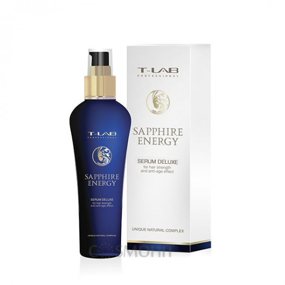 T-LAB Professional Sapphire Energy Serum Deluxe - Сыворотка для продления молодости и придания силы волосам - 1