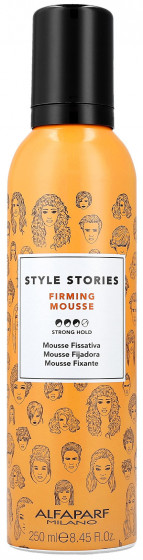 Alfaparf Milano Style Stories Firming Mousse - Укрепляющий мусс для волос