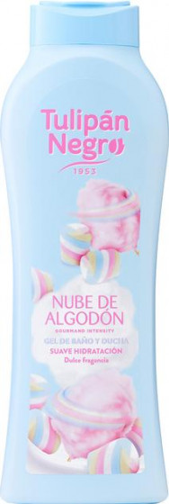 Tulipan Negro Cotton Cloud Shower Gel - Гель для душа "Сладкая вата"