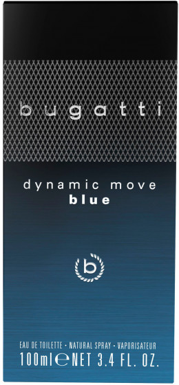 Bugatti Dynamic Move Blue - Туалетная вода - 1