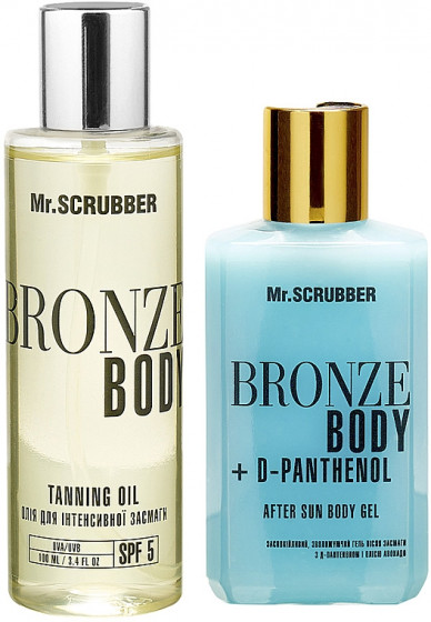 Mr.Scrubber Bronze Body Tanning Oil SPF5 - Масло для интенсивного загара - 1