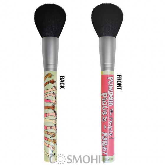 TheBalm Powder To The People Brush - Кисть для пудры - 1