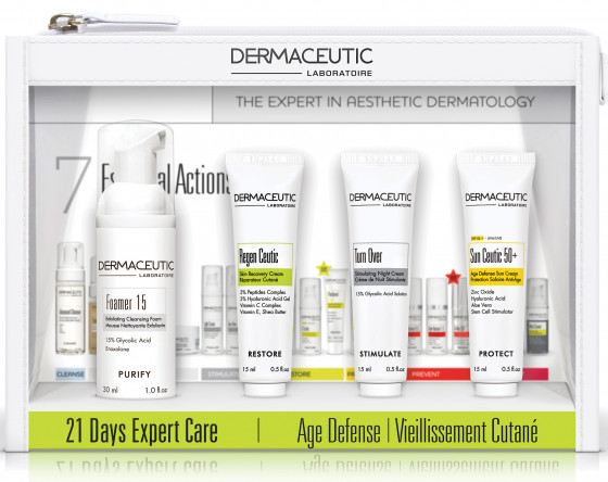 Dermaceutic 21-Day Expert Care Age Defense Kit - Антивозрастной набор