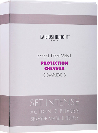 La Biosthetique Protection Cheveux Complexe 3 Set Intense Action 2 Phases - Набор для волос интенсивного действия: Спрей + Маска