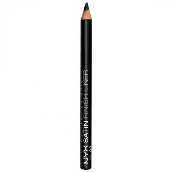 NYX Satin Finish Black Liner (Collection Noir) - Сатиновый карандаш для глаз