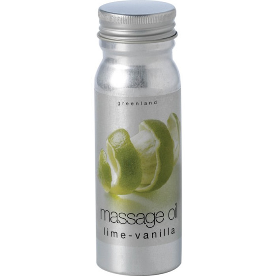 Greenland Fruit Emotions Massage Oil Lime & Vanilla - Масло для массажа Лайм-Ваниль