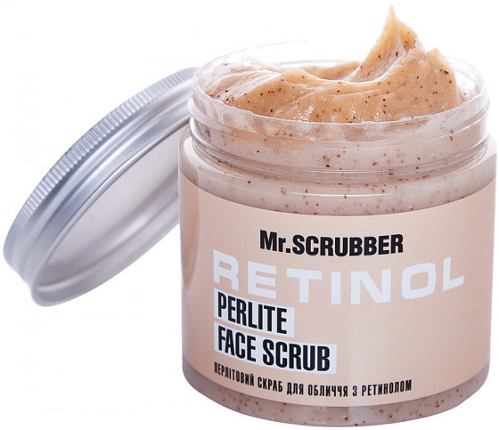 Mr.Scrubber Retinol Perlite Face Scrub - Перлитовый скраб для лица с ретинолом