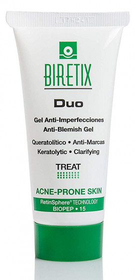 Cantabria BiRetix Duo Purifying Exfoliant Gel - Себорегулирующий гель для кожи с акне - 1