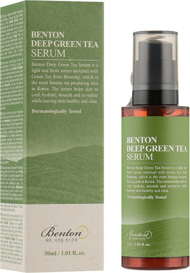 Benton Deep Green Tea Serum - Сыворотка с зеленым чаем