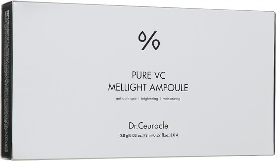 Dr.Ceuracle Pure VC Mellight Ampoule - Сыворотка для лица с витамином C