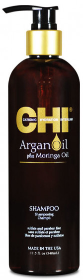 CHI Argan Oil Plus Moringa Oil Shampoo - Восстанавливающий шампунь