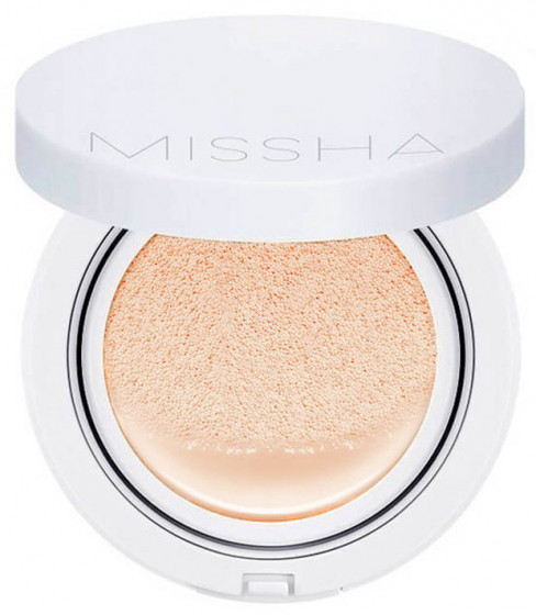 Missha Cushion Moist Up SPF50+/PA+++ - Увлажняющий тональный кушон для лица