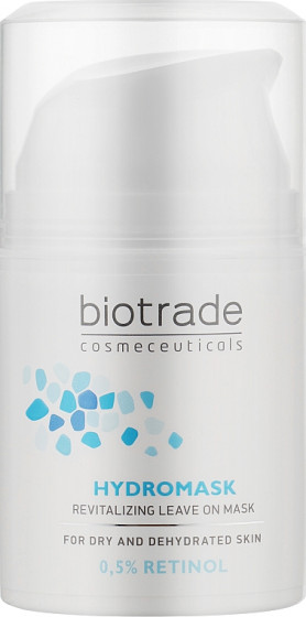 Biotrade Pure Skin Hydromask Revitalizing Leave On Mask 0,5% Retinol - Увлажняющая ревитализирующая маска для лица