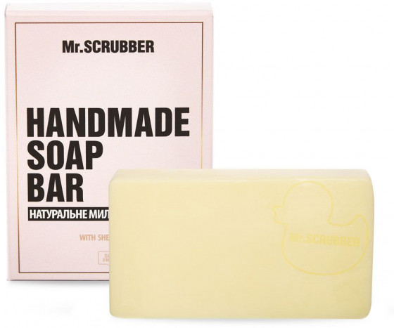 Mr.Scrubber Handmade Soap Bar "Mango" - Брусковое мыло ручной работы в подарочной коробке