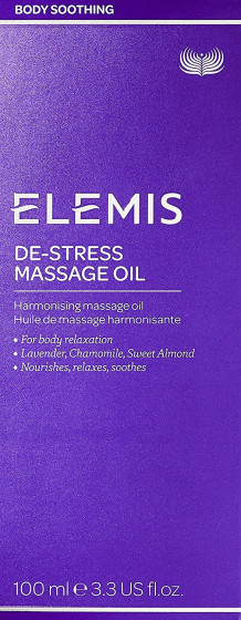 Elemis De-Stress Massage Oil - Массажное масло "Антистресс" - 1