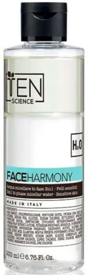 Ten Science Harmony 3 in 1 Biphase Micellar Water For Sensitive Skin - Бифазная мицеллярная вода для чувствительной кожи