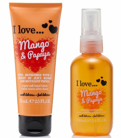 I Love Mango & Papaya Super Soft Hand Lotion - Лосьон для рук "Манго и папайя" - 3