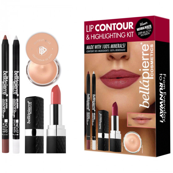 Bellapierre Lip Contour and Highlighting Kit - Набор для контурирования губ Nude