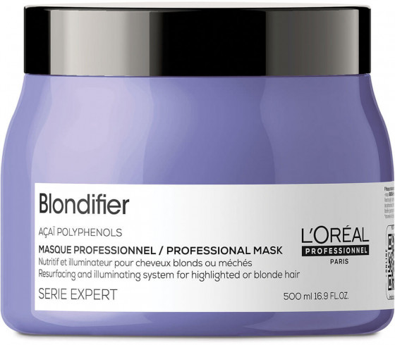 L'Oreal Professionnel Serie Expert Blondifier Mask - Маска для сияния осветленных волос