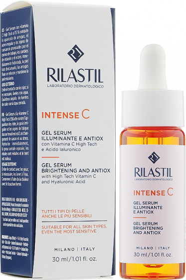 Rilastil Intense C Gel Serum - Антиоксидантная осветляющая гель-сыворотка с витамином С - 2