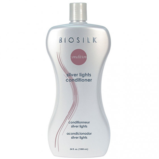 Chi BioSilk Cleanse & Condition Silver Lights Conditioner - Кондиционер "Серебристые переливы"