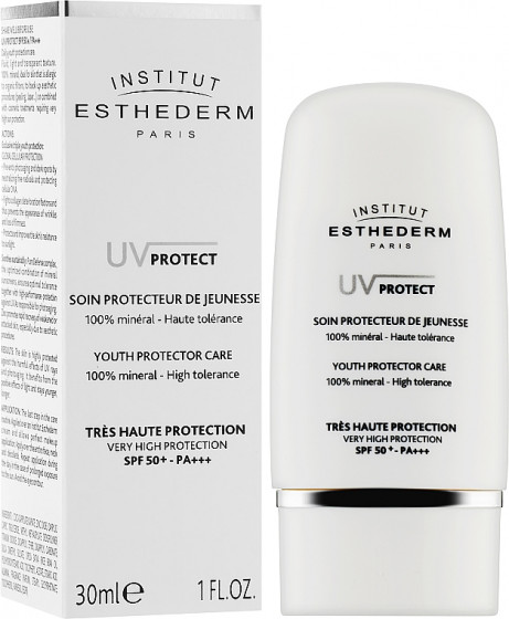 Institut Esthederm UV Protect Youth Protector Care SPF50 - Защитный флюид для лица - 1