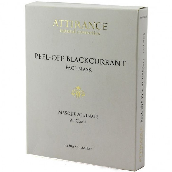 Attirance Peel-off Face Mask BlackCurrant - Альгинатная маска Черная смородина