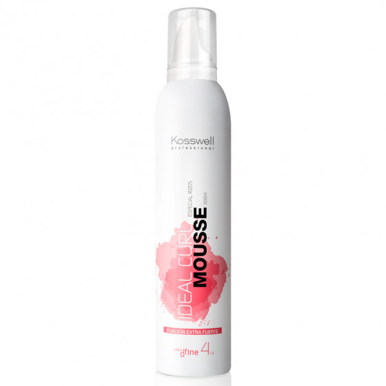 Kosswell Professional Ideal Curl Mousse - Мусс для создания локонов