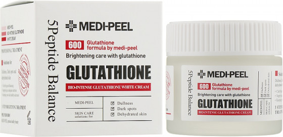 Medi Peel Bio Intense Glutathione White Cream - Осветляющий крем для лица с глутатионом