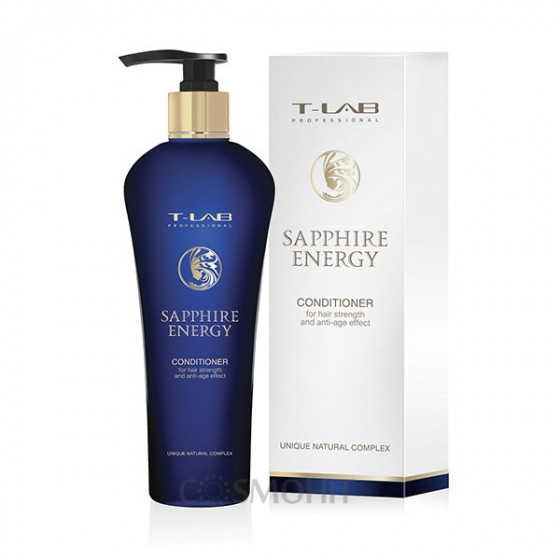 T-LAB Professional Sapphire Energy Conditioner - Антивозрастной кондиционер для силы волос - 1