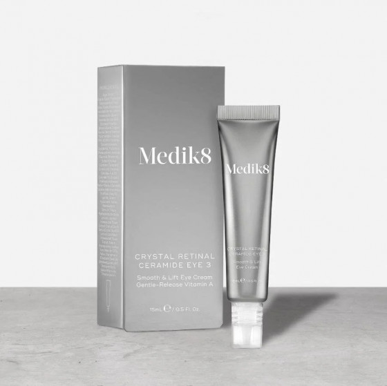 Medik8 Crystal Retinal Ceramide Eye 3 - Ночной крем для кожи вокруг глаз з ретиналем 0,03% - 1