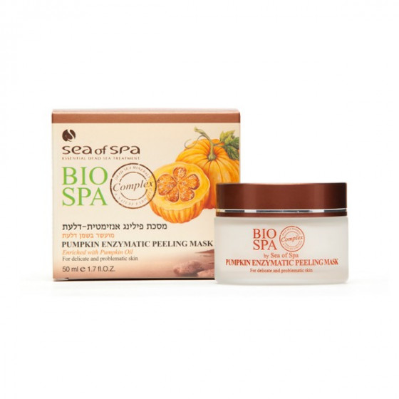 Sea of SPA Bio Spa Pumpkin Enzymatic Peeling Mask - Энзимная маска-пилинг с тыквенным маслом