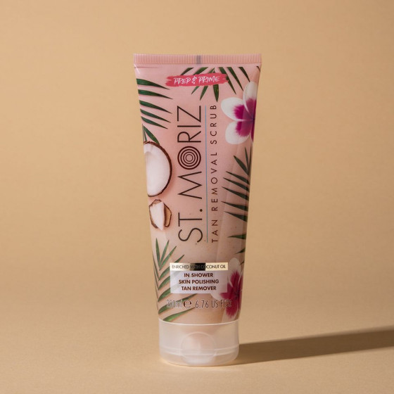 St.Moriz Advanced Exclusive Coconut Tan Remover Scrub - Скраб для удаления загара - 1