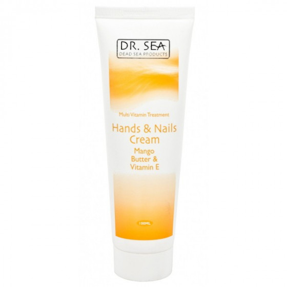 Dr. Sea Hands & Nails Cream - Мультивитаминный оздоравливающий крем для рук и ногтей с маслом манго и витамином Е