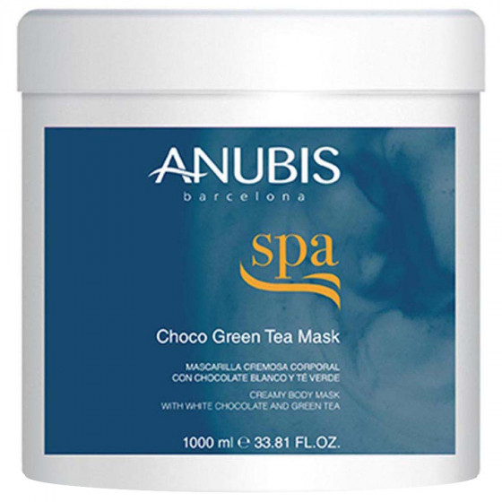 Anubis Choco Green Tea Mask - Крем-маска "Белый шоколад и зеленый чай"