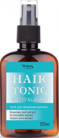 Top Beauty Hair Tonic Revitalizing - Тоник для укрепления волос на основе натуральных компонентов 