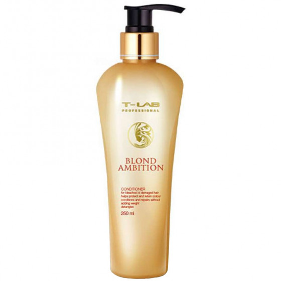 T-LAB Professional Blond Ambition Conditioner 800 мл - Бальзам для блондированных и поврежденных волос