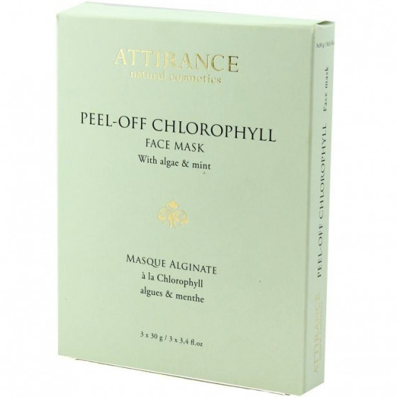 Attirance Peel-off Face Mask Chlorophyll - Альгинатная маска Хлорофилл