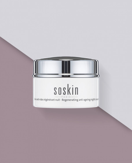 Soskin Regenerating Anti Ageing Night Cream - Регенерирующий омолаживающий ночной крем для лица - 2