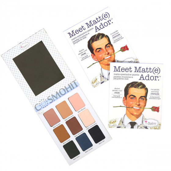 TheBalm Palettes Meet Matte Ador - Палетка теней