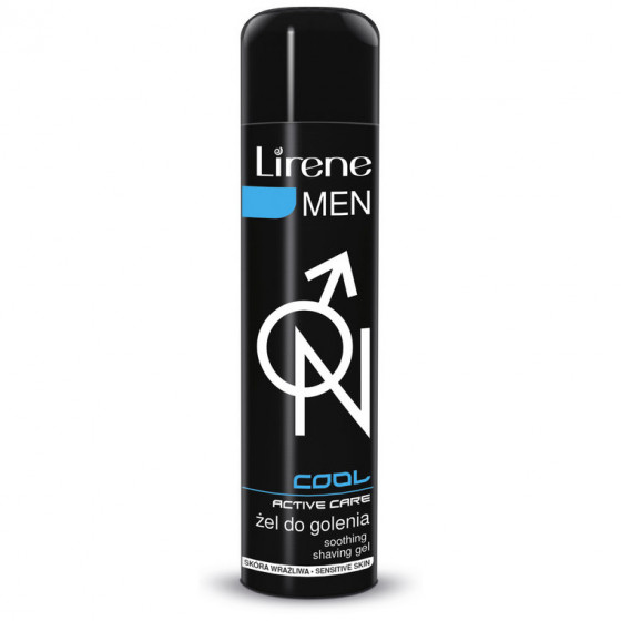 Lirene Men Cool Soothing Shaving Gel - Гель для бритья для чувствительной кожи