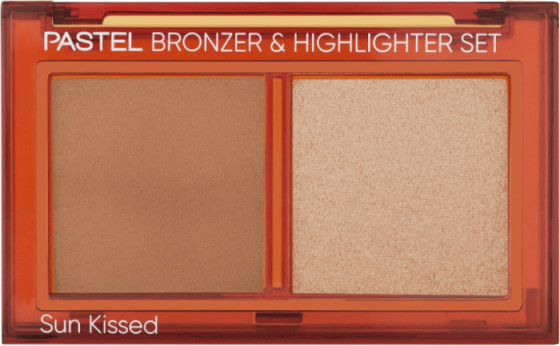 Pastel Sun Kissed Bronzer & Highlighter Set - Палетка бронзер и хайлайтер