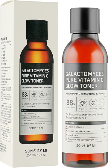 Some By Mi Galactomyces Pure Vitamin C Glow Toner - Антивозрастной тонер с витамином С - 1