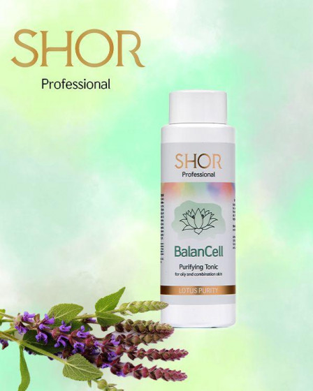 Shor Cosmetics BalanCell Purifying Tonic For Oily And Combination Skin - Лосьон для жирной и комбинированной кожи - 1