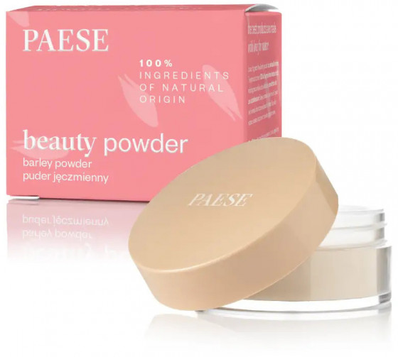 Paese Beauty Barley Loose Powder - Рассыпчатая прозрачная ячменная пудра - 1