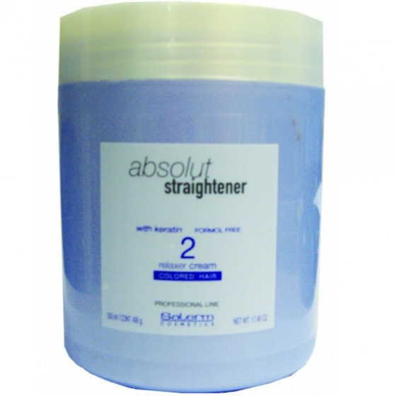 Salerm Absolut Straightener 2 Relaxer Cream - Крем для выпрямления натуральных волос