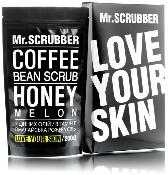 Mr.Scrubber Honey Melon Coffee Bean Scrub - Кофейный скраб для тела