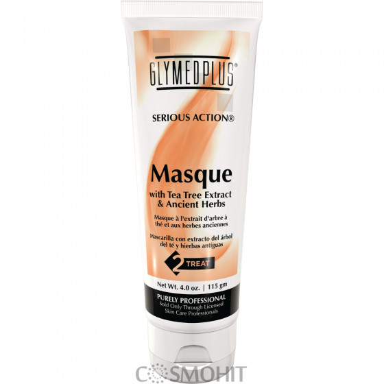 GlyMed Plus Serious Action Masque With Tea Tree Extract And Ancient Herbs - Маска с экстрактом чайного дерева и травами